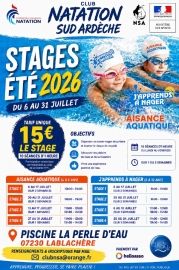 Stages natation